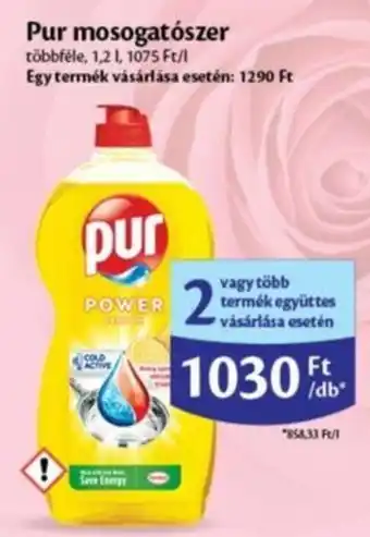 EcoFamily Pur mosogatószer 1,2 l ajánlat
