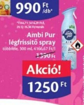 EcoFamily Ambi Pur légfrissítő spray 300 ml ajánlat