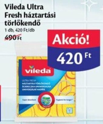 EcoFamily Vileda Ultra Fresh háztartási törlőkendő 1 db ajánlat