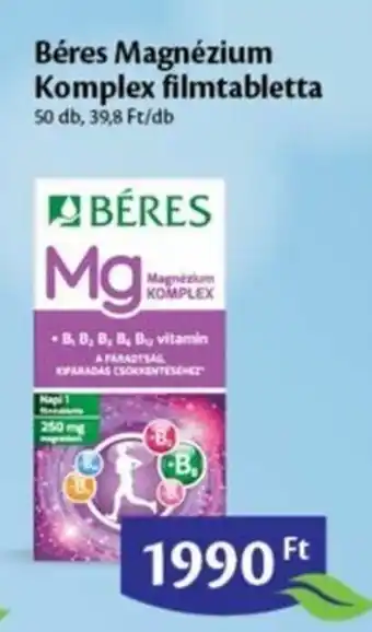 Béres Magnézium Komplex filmtabletta 50 db