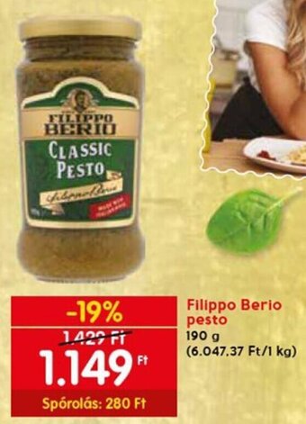 Filippo Berio pesto 190 g