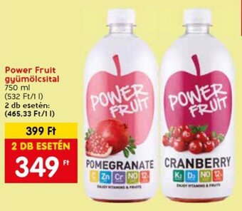 Spar Power Fruit gyümölcsital 750 ml ajánlat