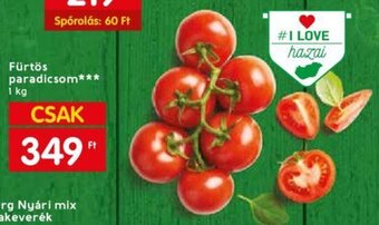 Spar Fürtös paradicsom 1 kg ajánlat