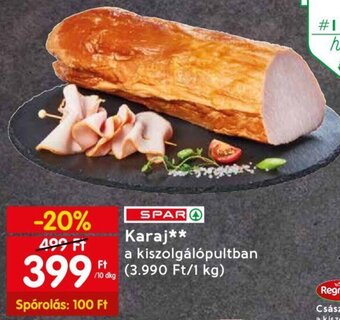 Spar SPAR Karaj 10 dkg ajánlat