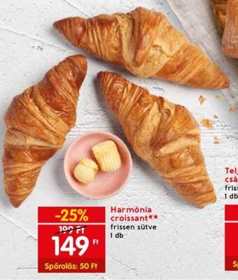 Spar Harmónia croissant 1 db ajánlat