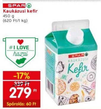 Spar SPAR Kaukázusi kefir 450 g ajánlat