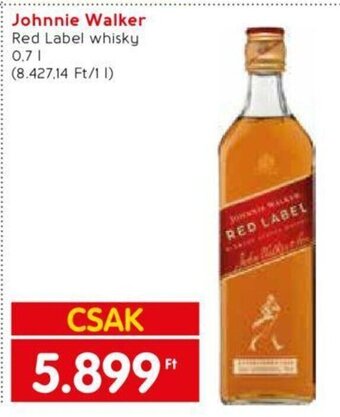 Spar Johnnie Walker 0,7 l ajánlat