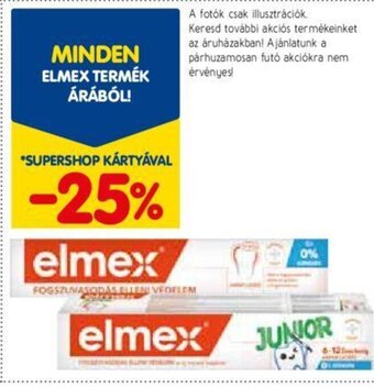 Spar MINDEN ELMEX TERMÉK ÁRÁBÓL! ajánlat
