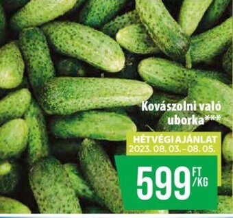 Coop Kovászolni való uborka 1 kg ajánlat