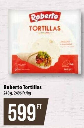 Coop Roberto Tortillas 240 g ajánlat