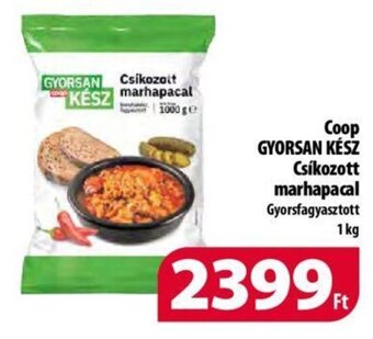 Coop Coop GYORSAN KÉSZ Csíkozott marhapacal 1 kg ajánlat