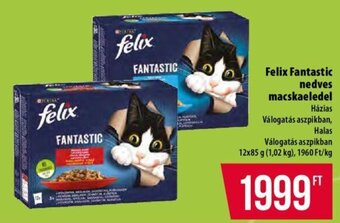Coop Felix Fantastic nedves macskaeledel 12 x 85 g ajánlat