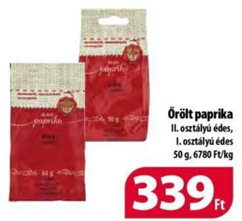 Coop Őrölt paprika 50 g ajánlat