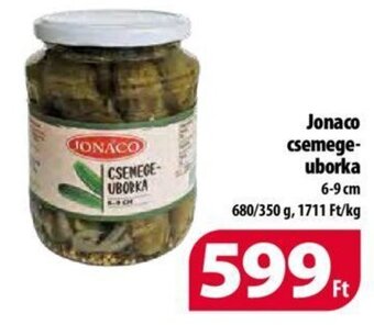 Coop Jonaco csemege- uborka 680 / 350 g ajánlat