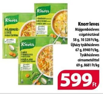Coop Knorr leves 58 - 69 g ajánlat