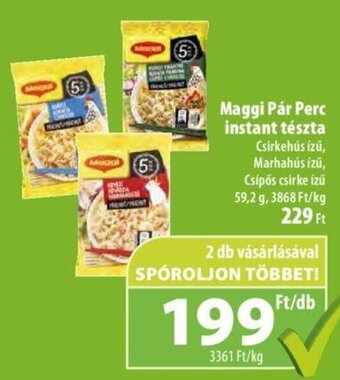 Coop Maggi Pár Perc instant tészta 59,2 g ajánlat