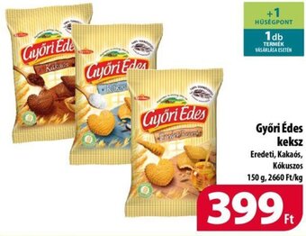 Coop Győri Édes keksz 150 g ajánlat