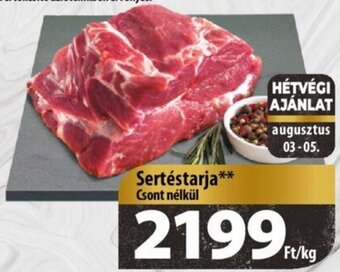 Coop Sertéstarja 1 kg ajánlat
