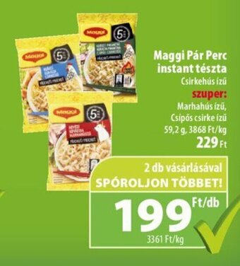 Coop Maggi Pár Perc instant tészta 59,2 g ajánlat