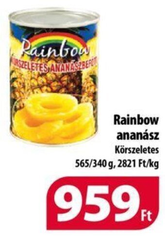 Rainbow ananász 565 / 340 g