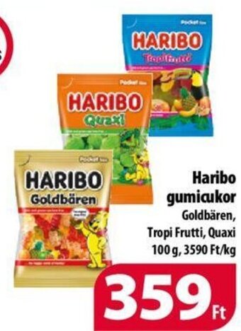Coop Haribo gumicukor 100 g ajánlat