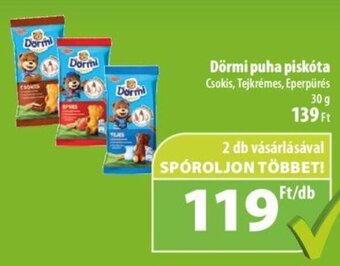 Coop Dörmi puha piskóta 30 g ajánlat