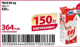 Coop TOLLE ESL tej 1 l ajánlat