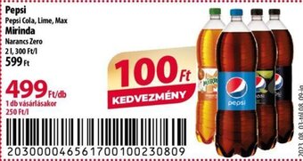 Coop Pepsi stb. 2 l ajánlat