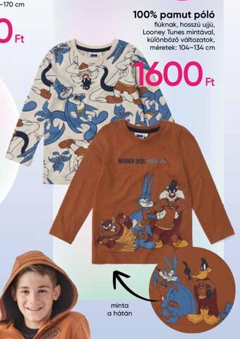 Pepco 100% pamut póló 1 db ajánlat