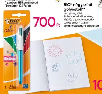 BIC négyszínű golyóstoll 1 db