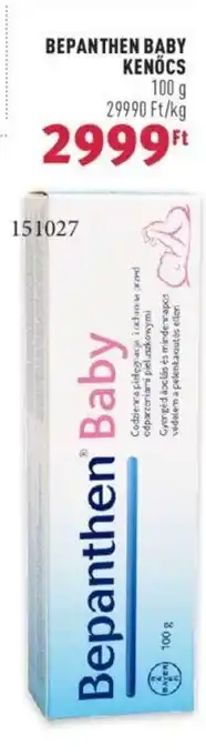 BEPANTHEN BABY KENŐCS 100 g