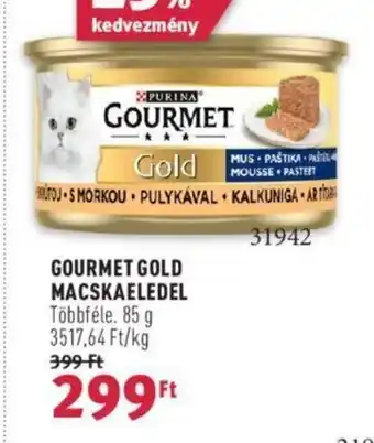 GOURMET GOLD MACSKAELEDEL 85 g