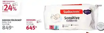 Rossmann SUDOCREM TÖRLÖKENDŐ 55 db ajánlat