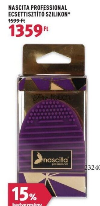 Rossmann NASCITA PROFESSIONAL ECSETTISZTÍTÓ SZILIKON 1 db ajánlat
