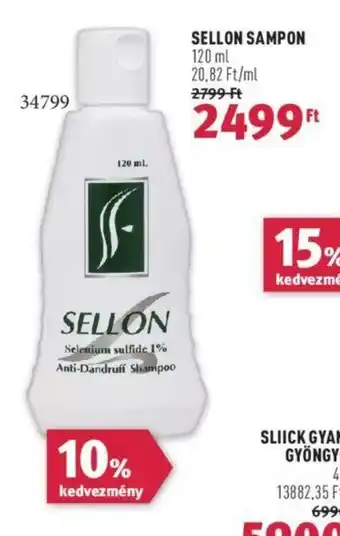 Rossmann SELLON SAMPON 120 ml ajánlat