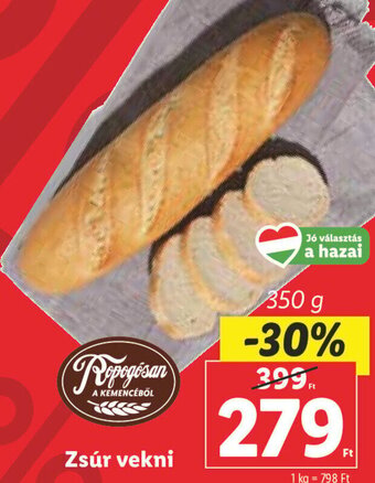 Lidl Zsúr vekni 350 g ajánlat