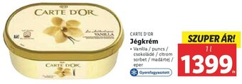 Lidl CARTE D'OR Jégkrém 1 l ajánlat