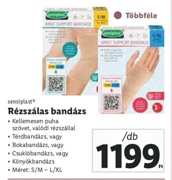 Lidl sensiplast Rézszálas bandázs 1 db ajánlat