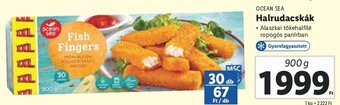 Lidl OCEAN SEA Halrudacskák 900 g ajánlat
