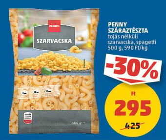 PENNY PENNY SZÁRAZTÉSZTA 500 g ajánlat
