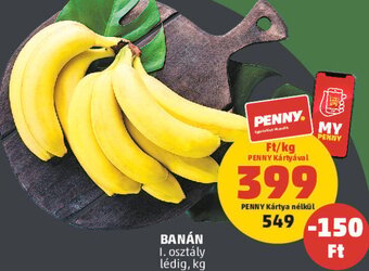 PENNY BANÁN 1 kg ajánlat
