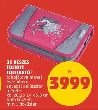 PENNY 31 RÉSZES TÖLTÖTT TOLLTARTÓ 1 db ajánlat