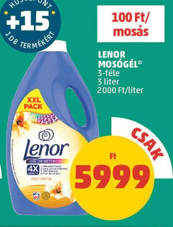 PENNY LENOR MOSÓGÉL 3 l ajánlat
