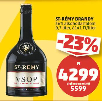 PENNY ST-RÉMY BRANDY 0,7 l ajánlat