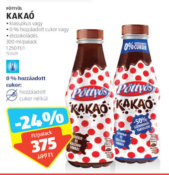 ALDI PÖTTYÖS KAKAÓ 300 ml ajánlat