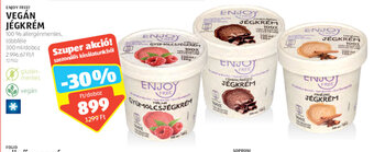ALDI ENJOY FREE! VEGÁN JÉGKRÉM 300 ml ajánlat
