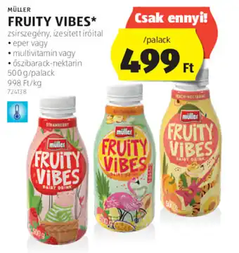 ALDI MÜLLER FRUITY VIBES 500 g ajánlat