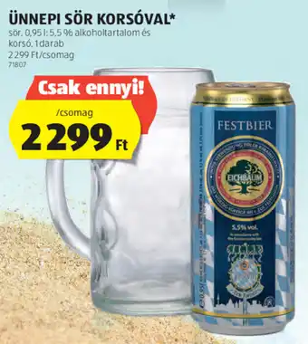 ALDI ÜNNEPI SÖR KORSÓVAL 1 db ajánlat