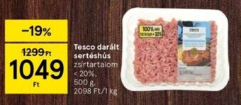 Tesco Tesco darált sertéshús 500 g ajánlat