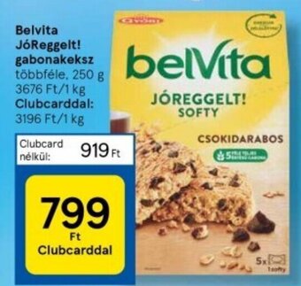 Tesco Belvita JóReggelt! gabonakeksz 250 g ajánlat